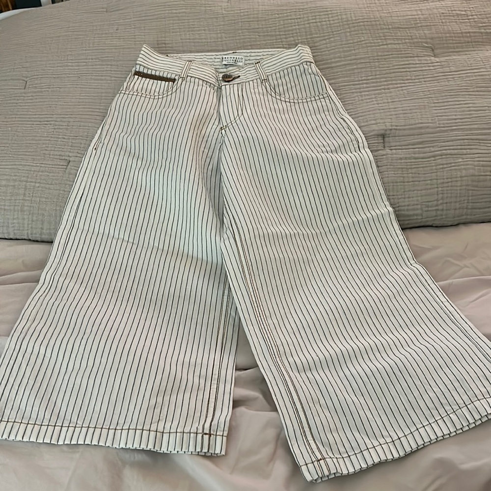 Brunello Cucinelli Girls Pants Sz 6